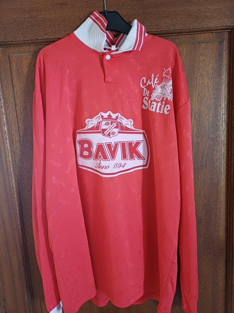 Maillot de Foot Vintage années 90 - Cézann - Bavik Taille L, Envoi, Comme neuf, Maillot