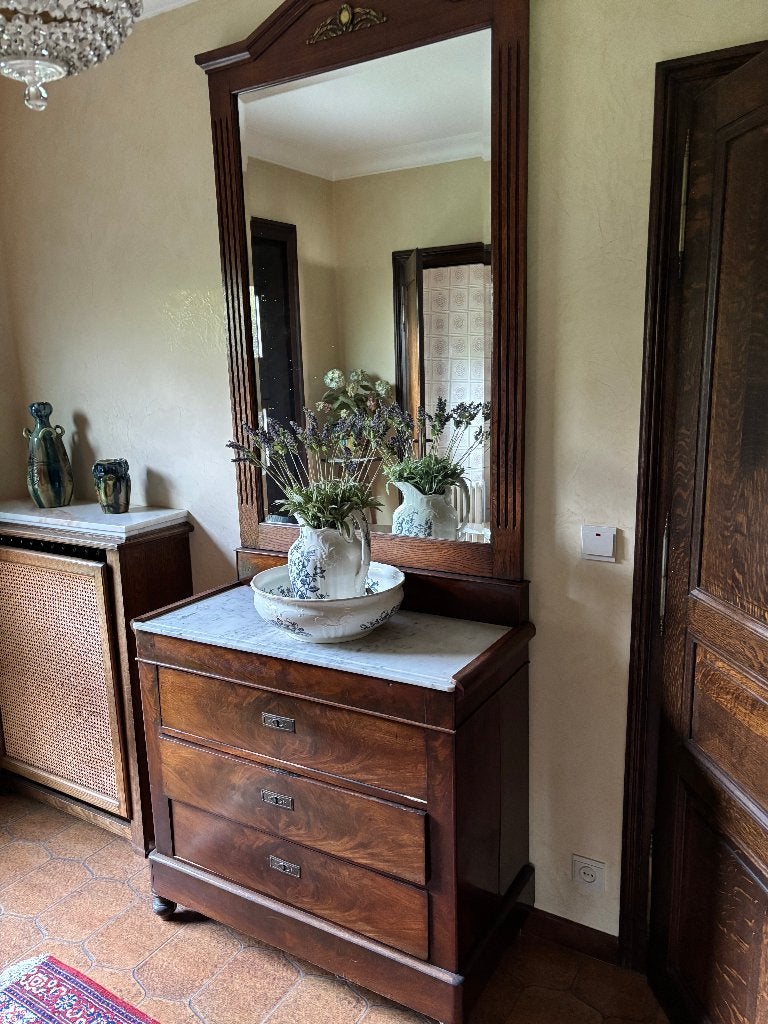 armoire avec miroir (commode), Enlèvement