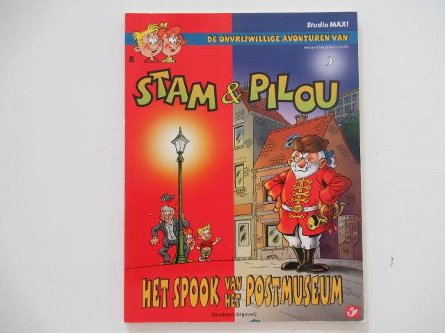 stam en pilou...nr.8...het spook van het postmuseum.....1st, Livres, Enlèvement ou Envoi, Comme neuf