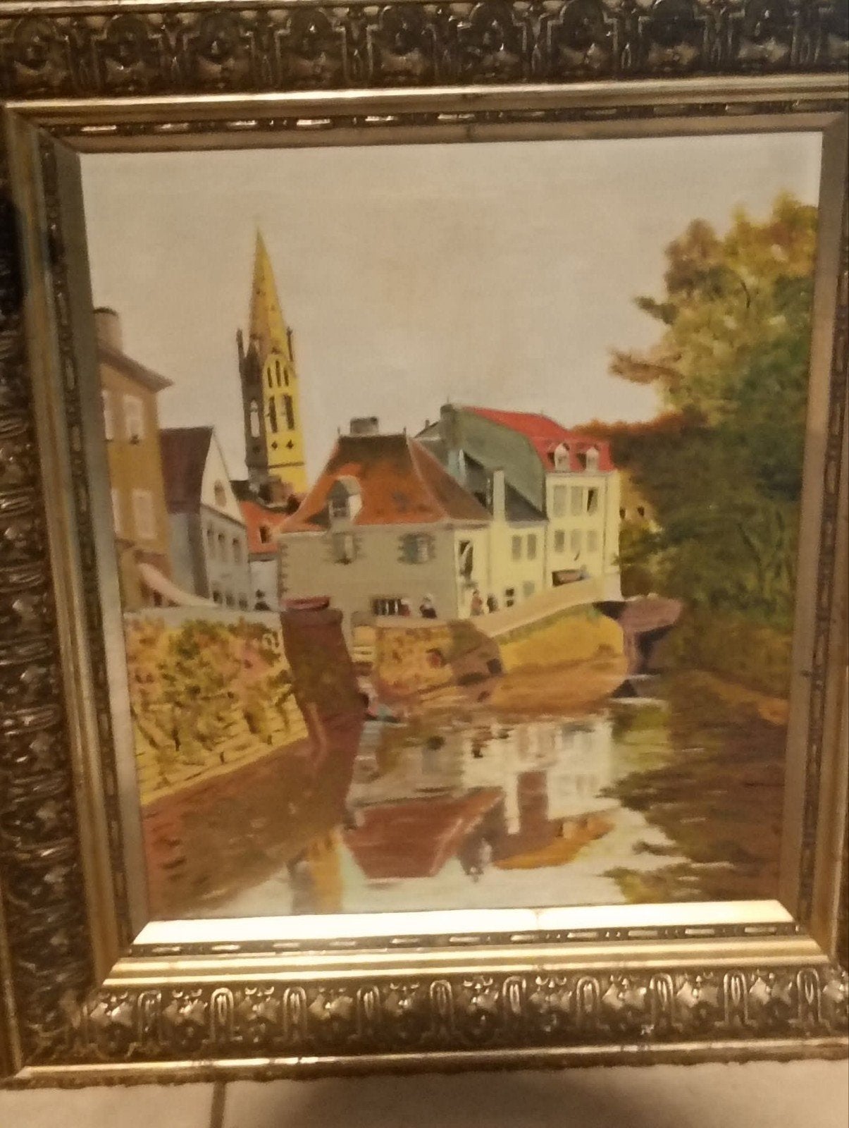Schilderij op doek, Antiek en Kunst, Ophalen