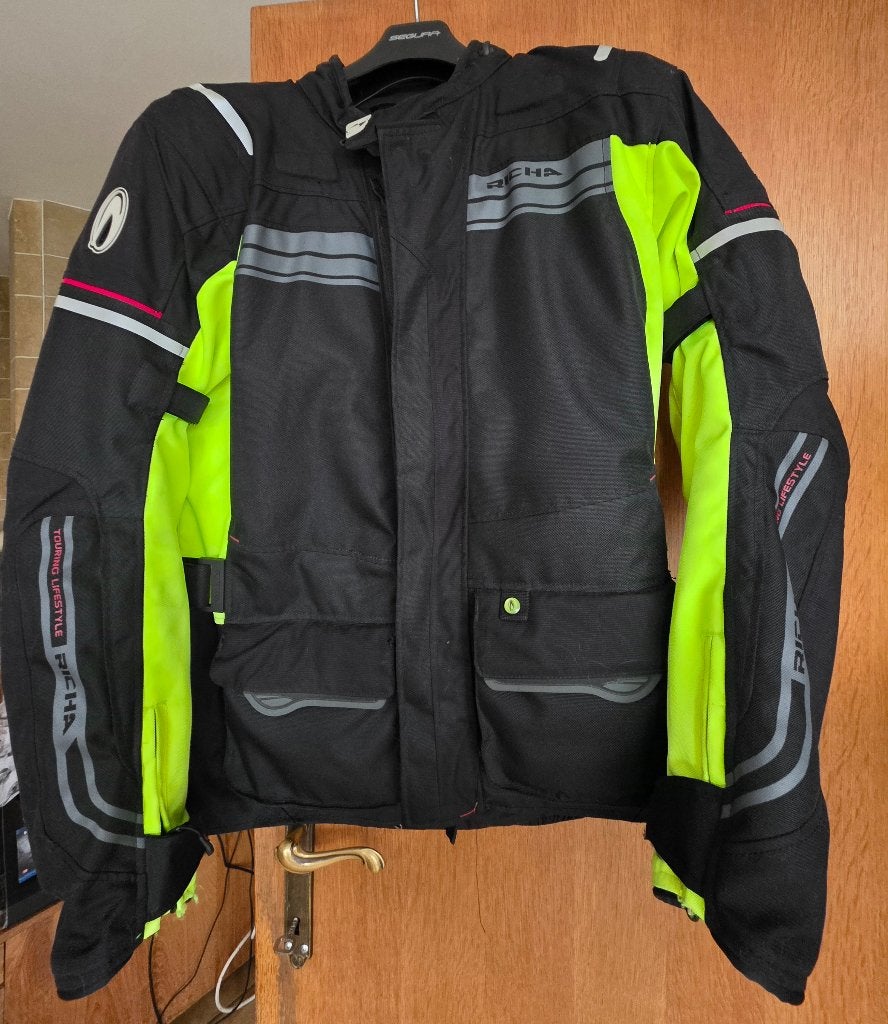 Motovest RICHA : Grand, porté plusieurs fois, RICHA, Enlèvement, Hommes, Manteau | tissu