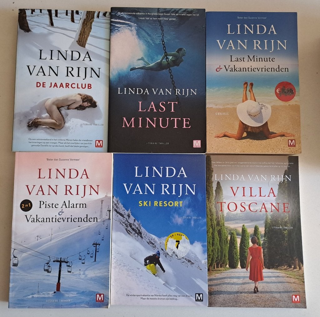 Boeken Linda Van Rijn, Boeken, Thrillers, Gelezen, Ophalen of Verzenden