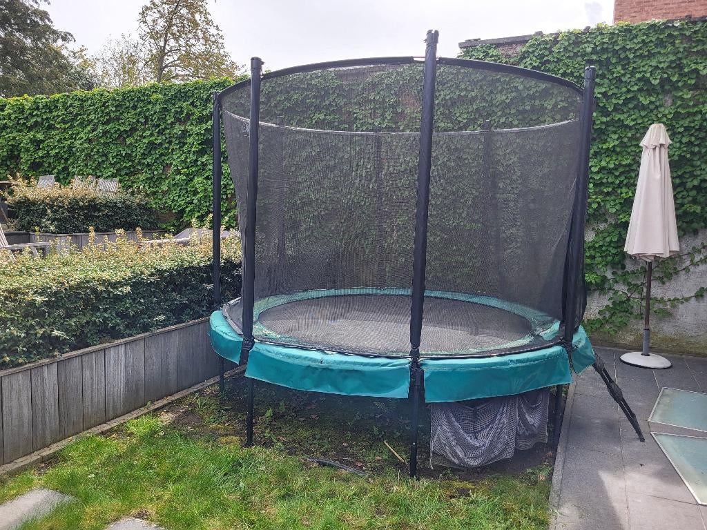 Trampoline Exit Supreme Round, Ophalen, Gebruikt