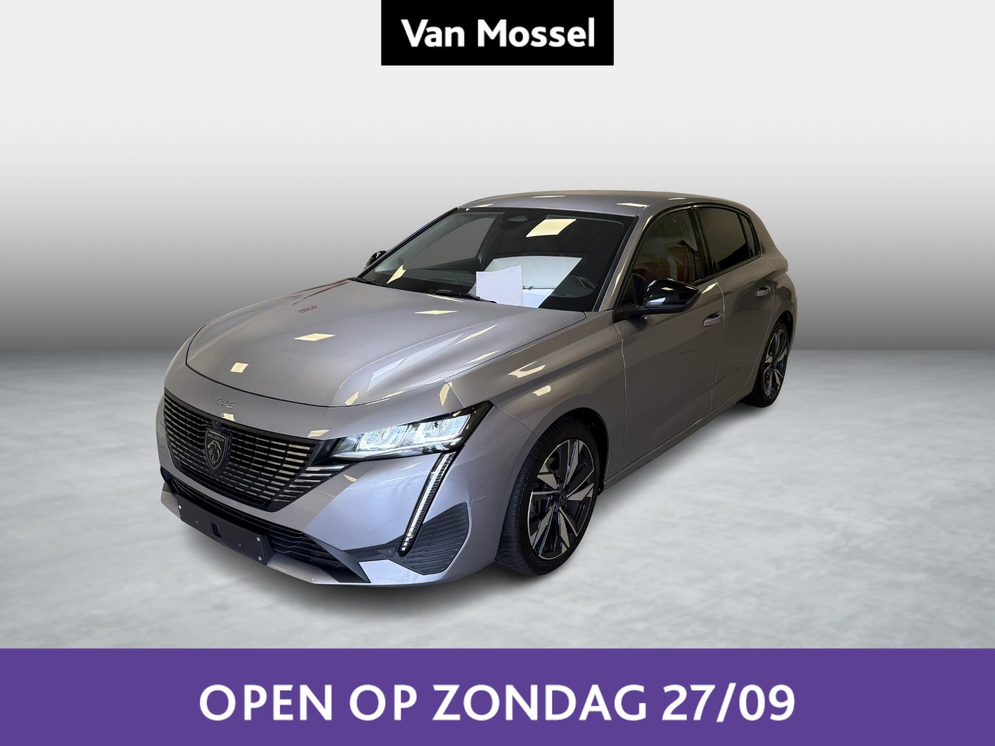 Peugeot 308 1.2 PureTech 130 S&S Allure Pack, Argent ou Gris, Achat, Entreprise, Boîte manuelle