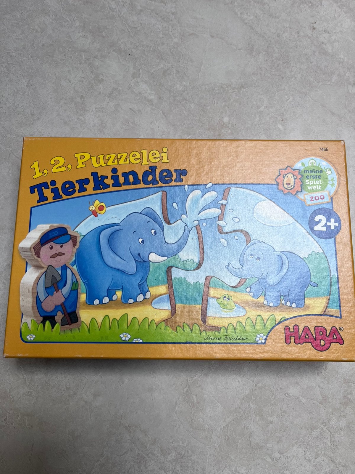 Kinderpuzzel volledig, Ophalen, Gebruikt, 2 tot 4 jaar