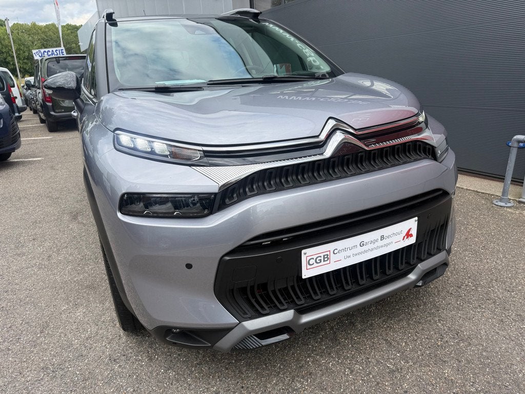 Citroën C3 Aircross 12PureTech 110pk SHINE Headup, Auto's, Citroën, Voorwielaandrijving, Stof, Gebruikt, 4 cilinders