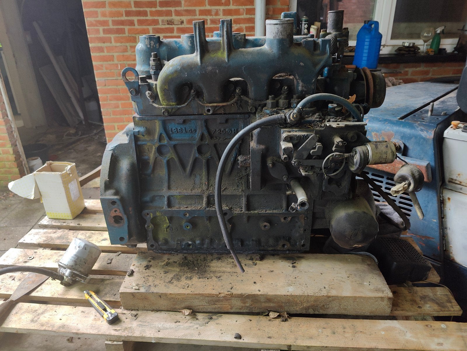 Voor onderdelen Kubota motor 1861 cc, Auto-onderdelen, Ophalen