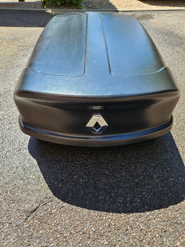 Coffre de toit de marque Renault 480L, Autos : Divers, Coffres de toit, Enlèvement, Utilisé