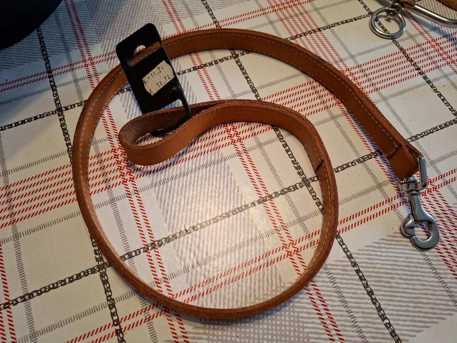 Laisse en cuir Martin Sellier, Animaux & Accessoires, Laisses pour chiens, Enlèvement ou Envoi, Neuf, Laisse pour chien