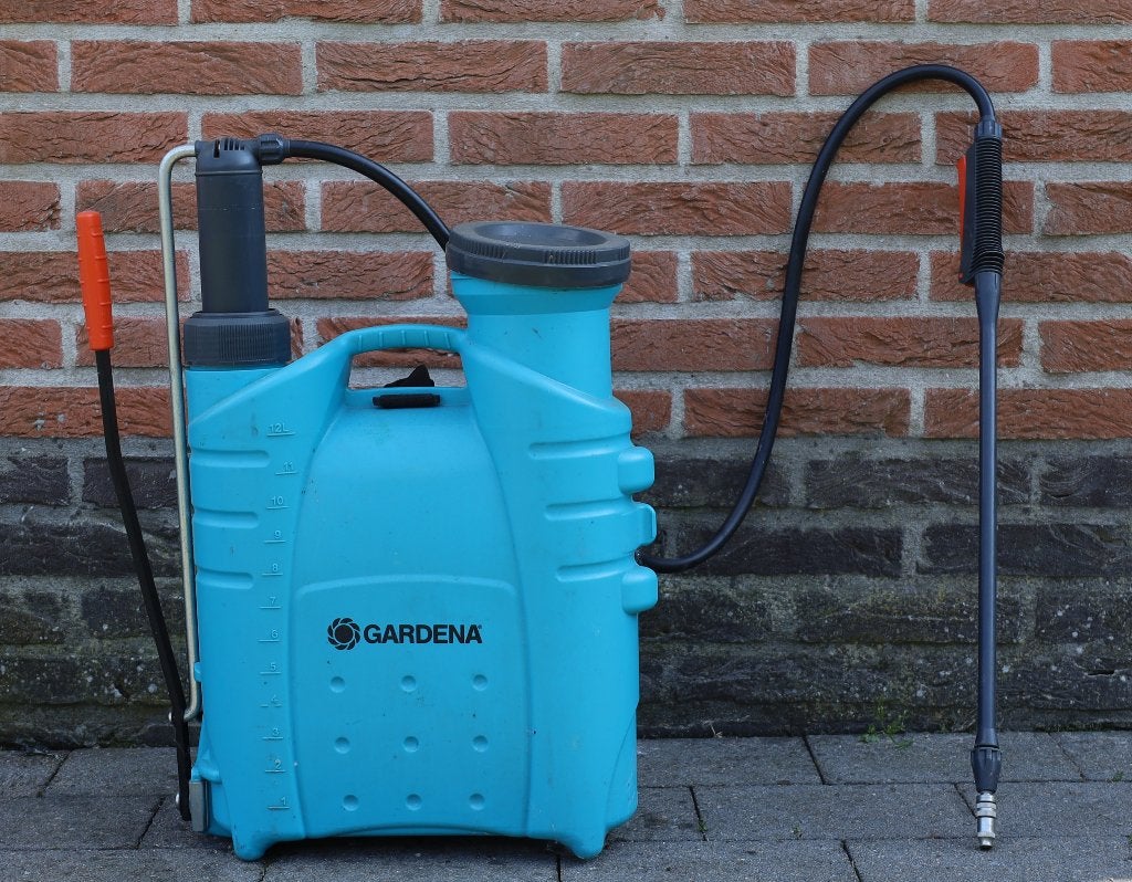 Rugspuit Gardena max 12 liter, Ophalen, Zo goed als nieuw, Overige soorten, Gardena
