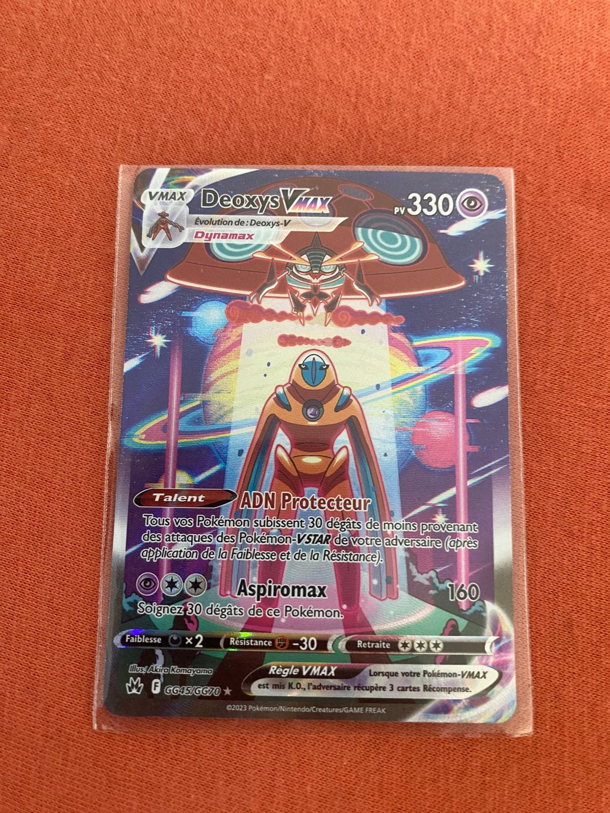 Carte Pokemon Deoxys Vmax, Enlèvement, Comme neuf