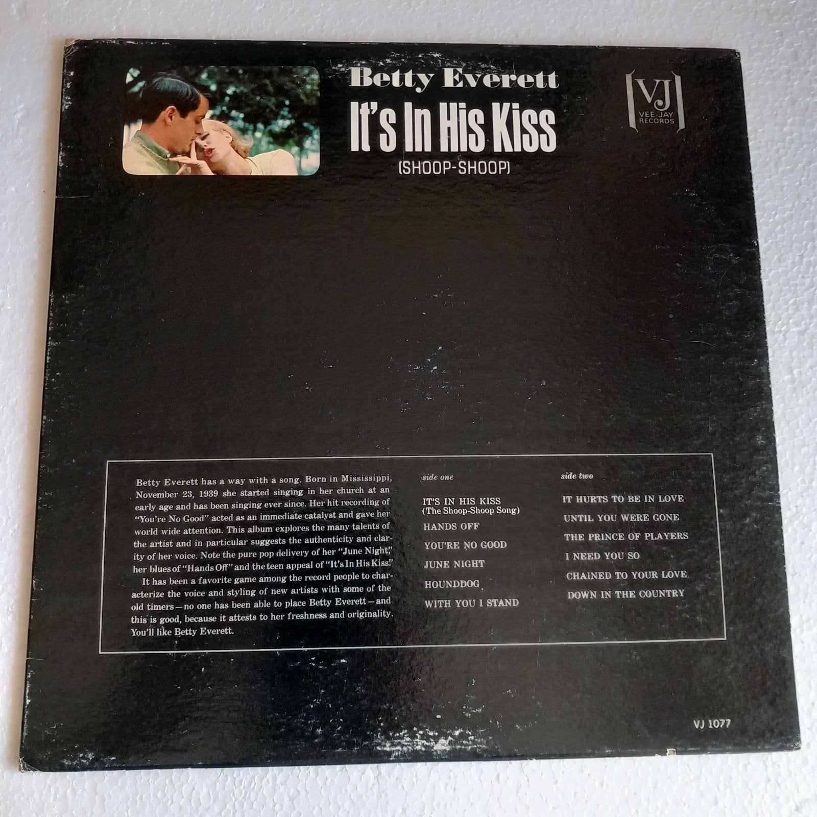 BETTY EVERETT. THE PRINCE OF PLAYERS. 1963 USA LP, Ophalen of Verzenden, LP