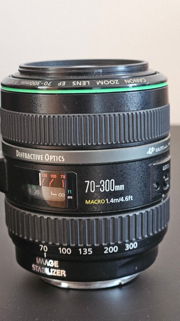 Canon EF 70-300 DO 4.5-5.6 lens met doos, Audio, Tv en Foto, Foto | Lenzen en Objectieven, Gebruikt, Canon, Canon EF, Telelens