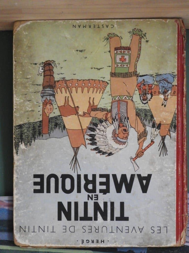 Tintin en Amérique, Une BD, Enlèvement ou Envoi, Utilisé, HERGE