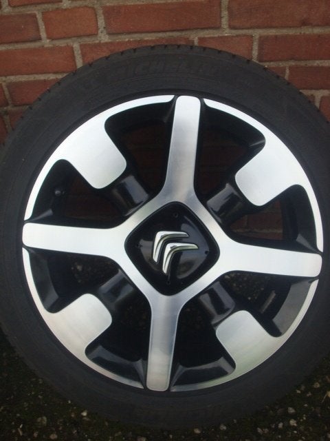 17 inch Originele Bicolor Citroën C3/C4 Cactus Velgen 4x108, Véhicule de tourisme, Pneus été, 205 mm, Enlèvement
