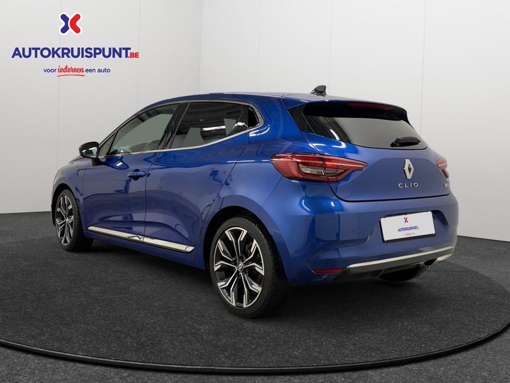 Renault Clio 1.6E-Tech Hybrid Techno AUT. GPS Camera Verw.z, Auto's, Renault, Automaat, Blauw, https://public.car-pass.be/vhr/ba8f56c7-3901-4d4f-8ca1-7e52d2b424ab