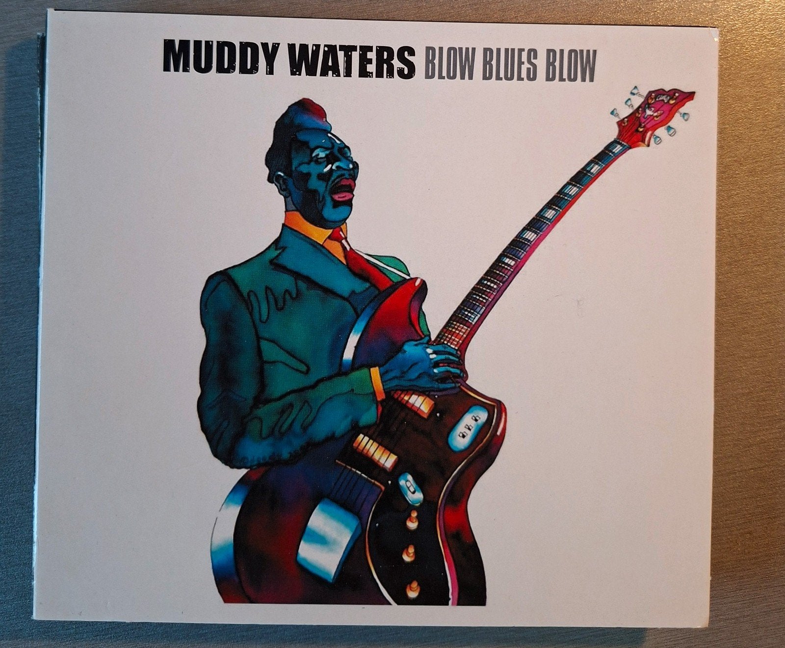 Cd. Muddy Waters. Blow blues blow (Digipack,  Live)., Ophalen of Verzenden, Blues