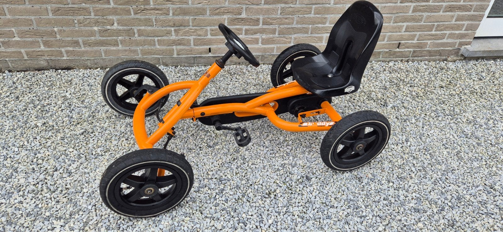 Gocart Berg Buddy Oranje, Ophalen, Berg