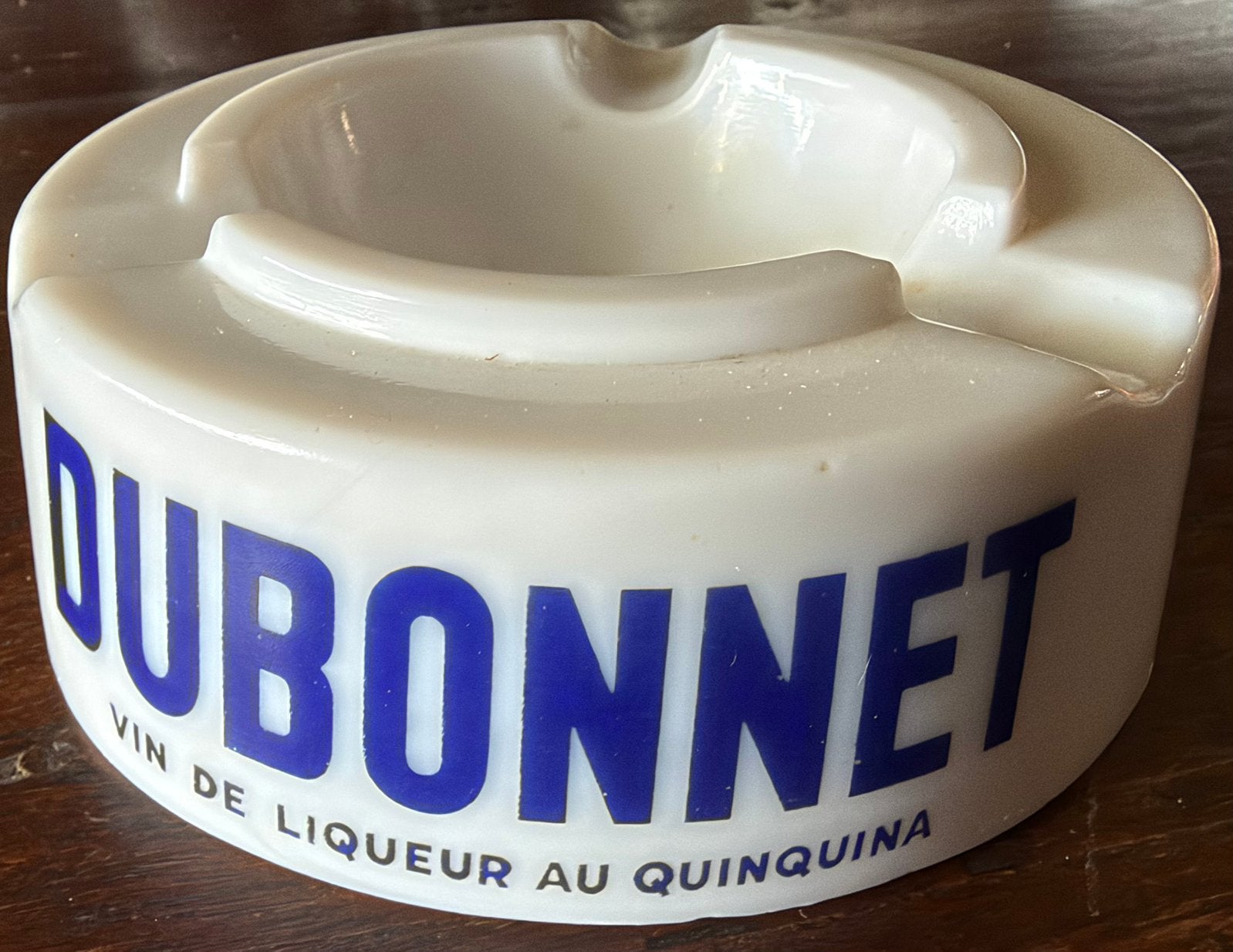Dubonnet asbak, Ophalen of Verzenden, Gebruikt, Gebruiksvoorwerp