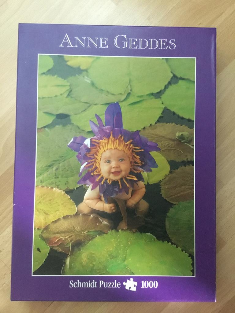 Puzzel Anne Geddes 1000 stukjes, Ophalen of Verzenden, 500 t/m 1500 stukjes, Legpuzzel