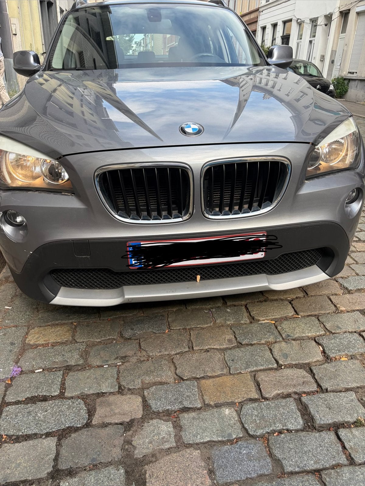 Bmw x1 s drive 18d 2011 95k km automaat, Autos, BMW, Noir, 5 portes, Automatique, Particulier