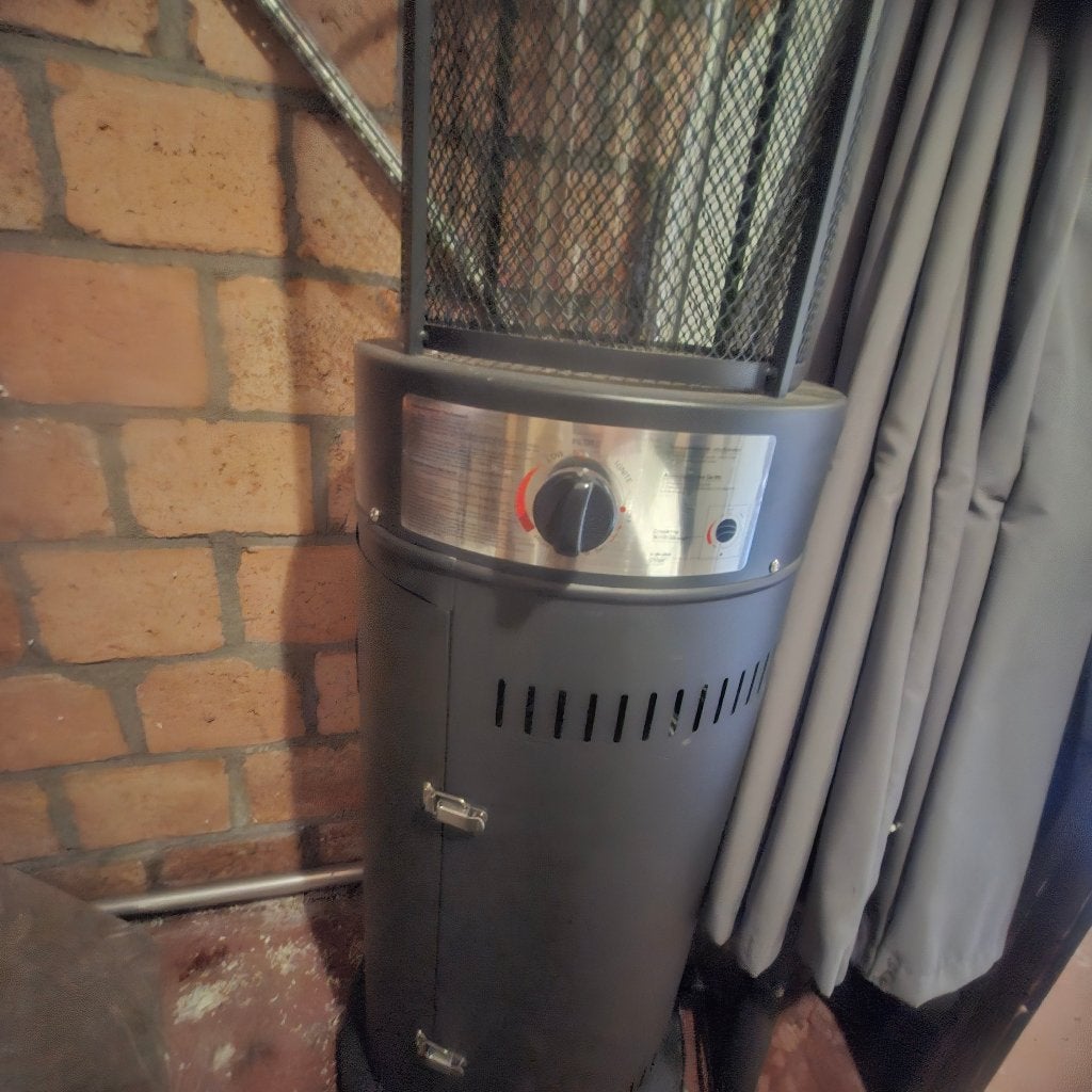 Terrasverwamer, Tuin en Terras, Terrasverwarmers, Gebruikt, Gas, Vloer, Ophalen