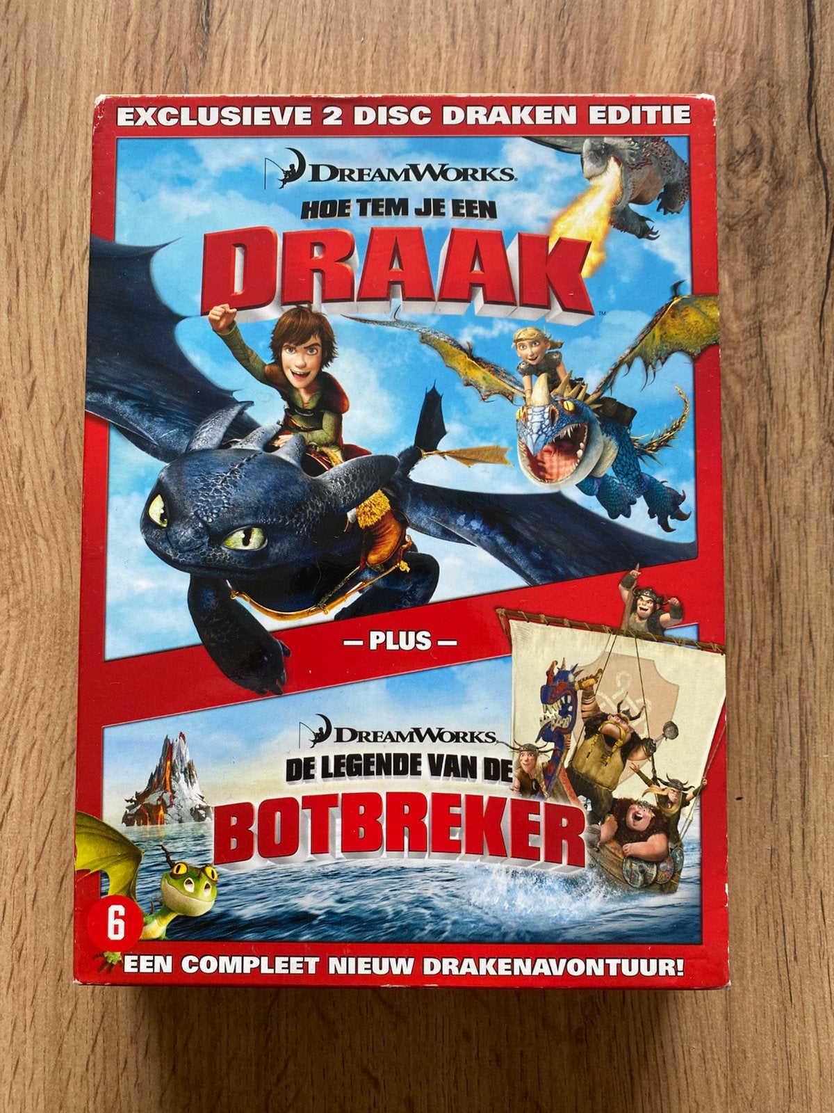 Hoe tem je een draak dvd box, Ophalen of Verzenden, Zo goed als nieuw