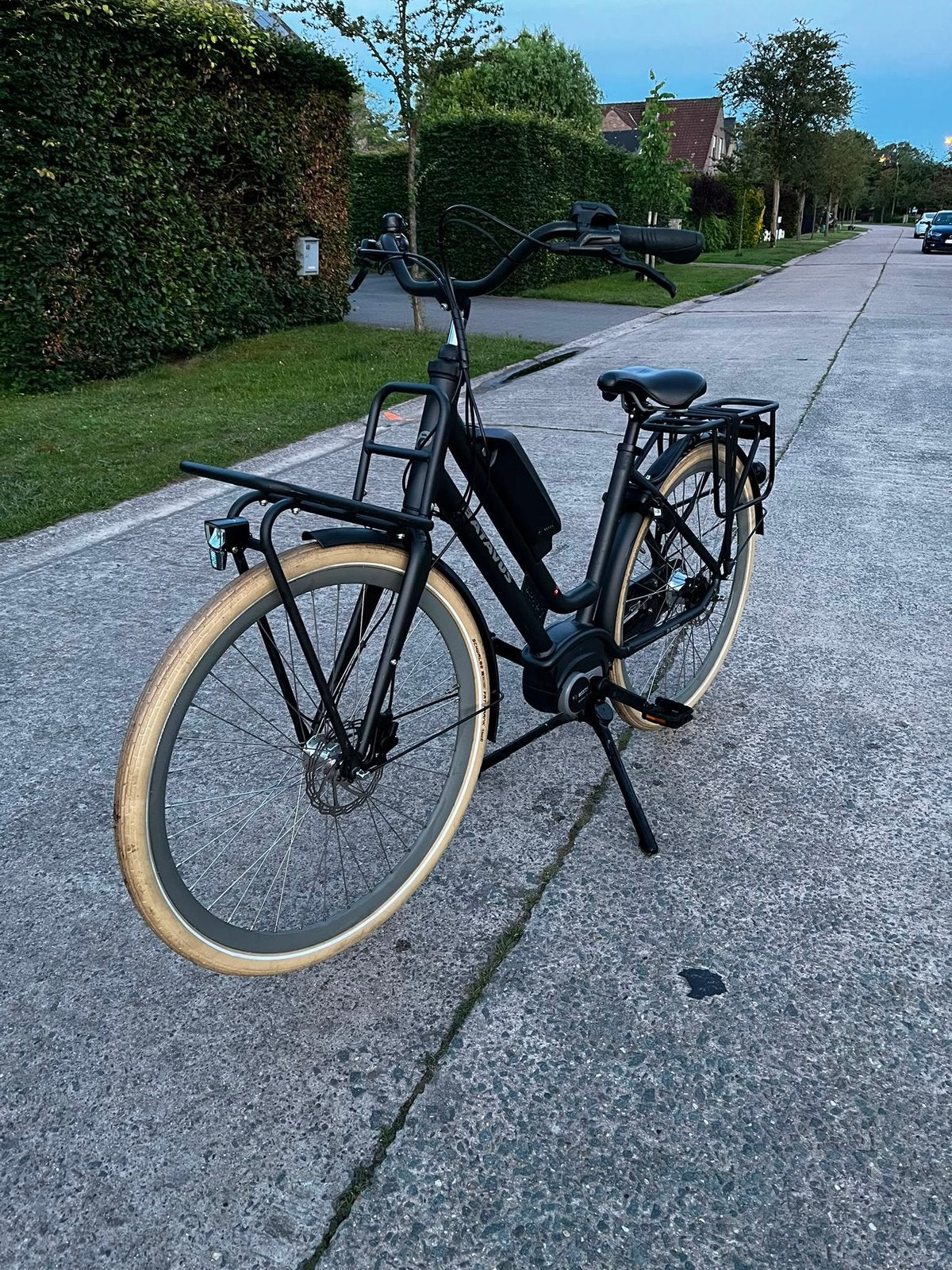 Batavus Extra Cargo 2021, Bosch middenmotor, PowerPack 400, Vitesses, Enlèvement, Utilisé, 47 à 50 cm