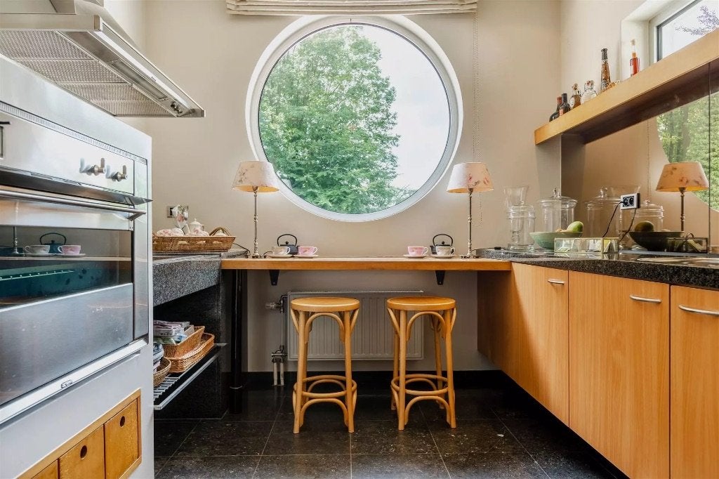 Complete keuken incl toestellen / Direct beschikbaar, Huis en Inrichting, Ophalen, Gebruikt, Hoekkeuken, Graniet of Steen