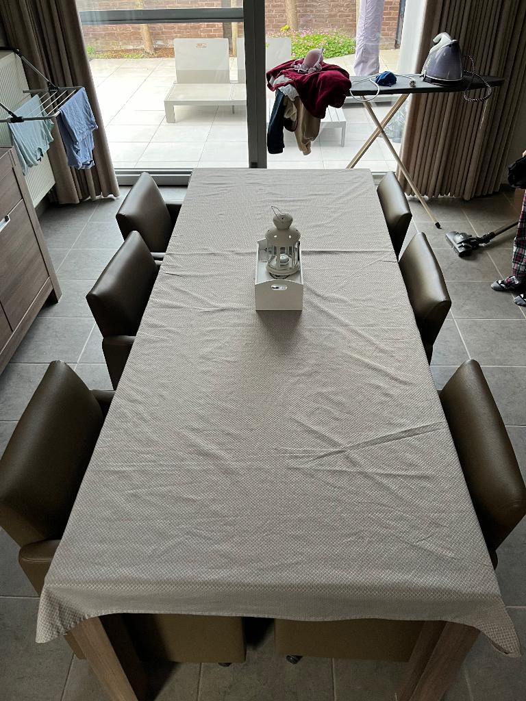 Tafel+stoelen, Ophalen, Gebruikt, Overige materialen