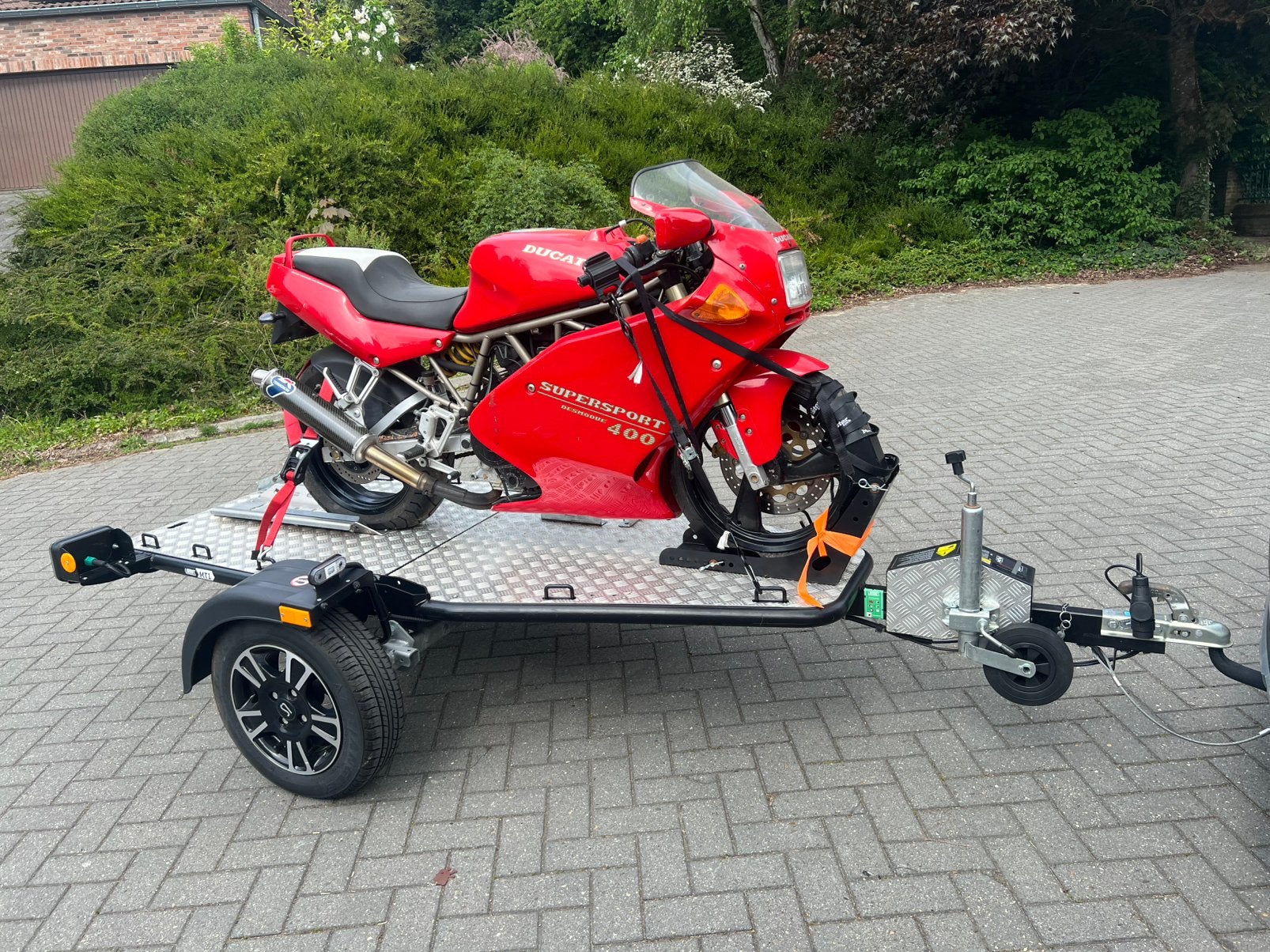 Ducati ss 400 et vespa 150 lire annonce, Fietsen en Brommers, Ophalen of Verzenden, Zo goed als nieuw, Vespa
