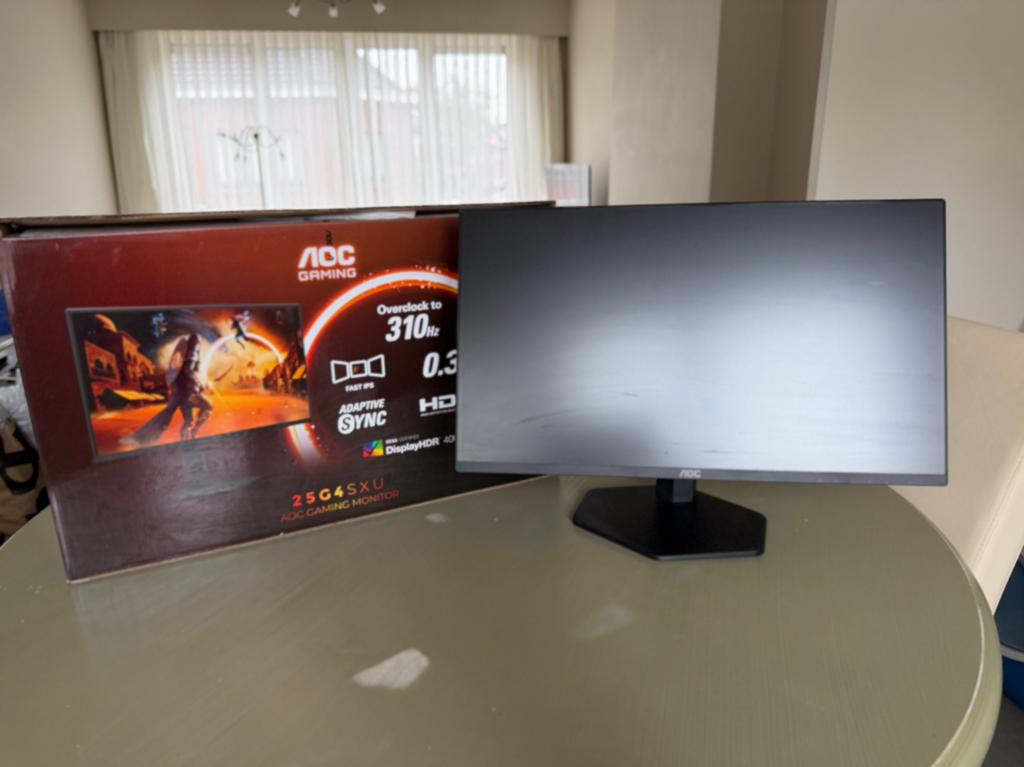 AOC Gaming monitor 24 inch 310HZ, Computers en Software, Monitoren, Zo goed als nieuw, DisplayPort, Gaming, In hoogte verstelbaar