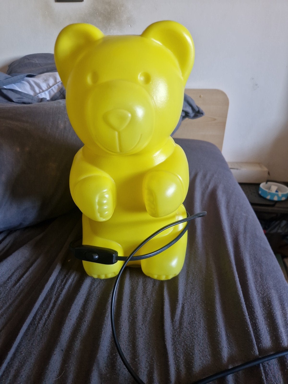 Gele teddybeer (nacht)lamp, Ophalen of Verzenden