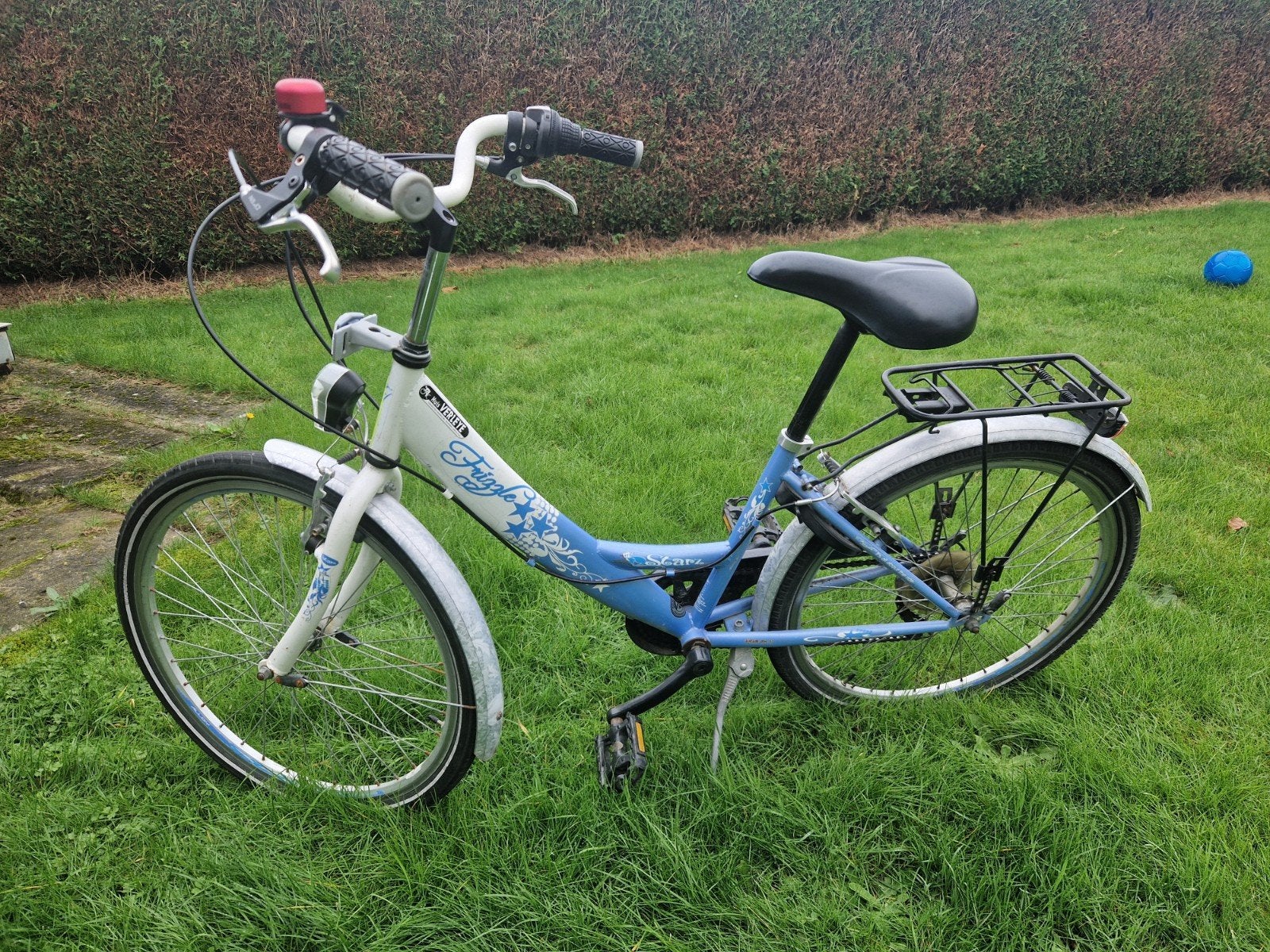 Meisjesfiets, Fietsen en Brommers, Ophalen, Gebruikt, Velgrem, 20 inch of meer