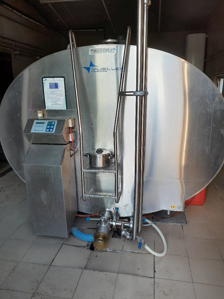 melkkoeltank, Ophalen, Veehouderij, Melktechniek