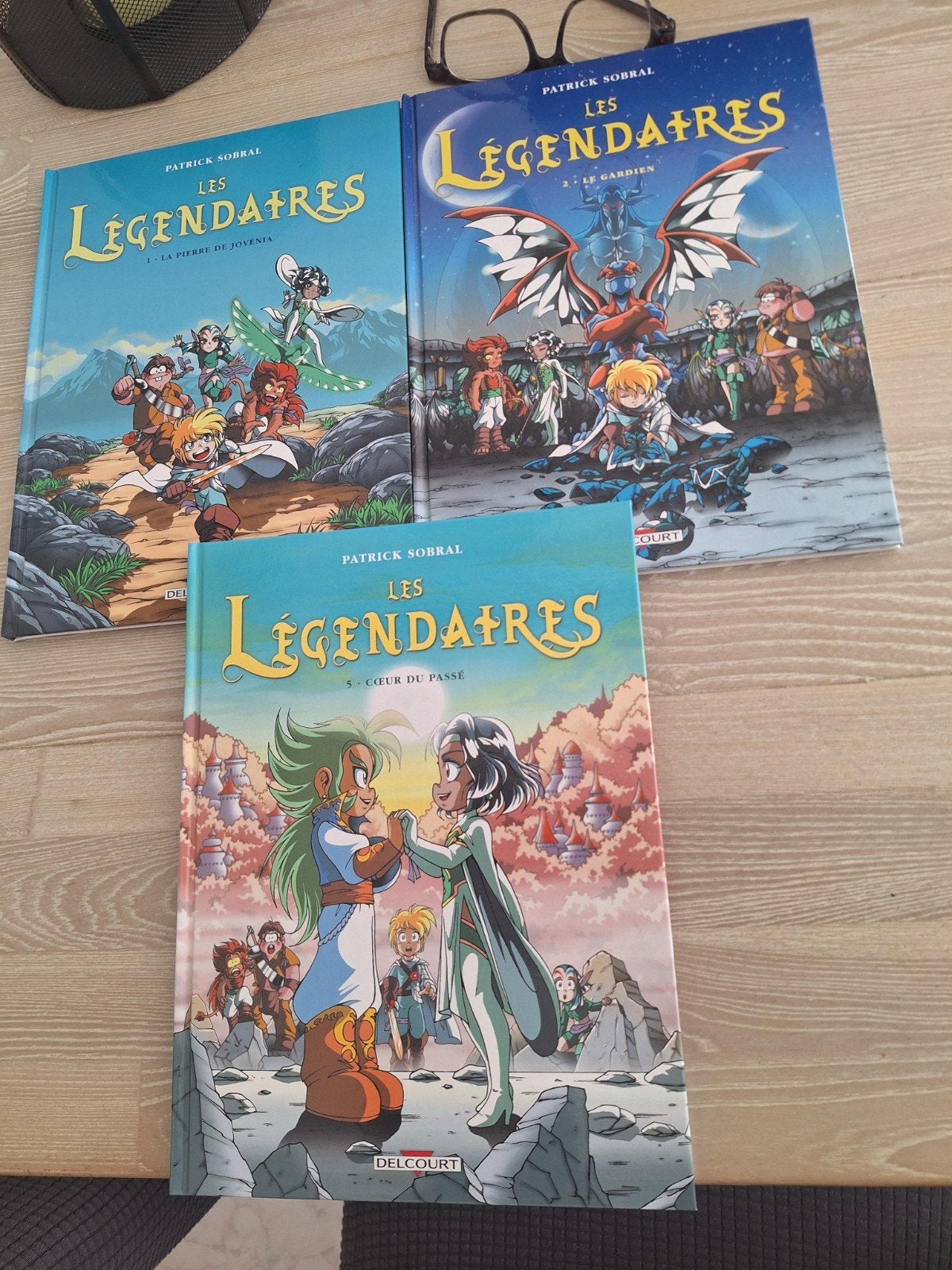 Lot de 3 Bd Les Légendaires 1,2,5 pour 12€, Plusieurs BD, Enlèvement, Comme neuf
