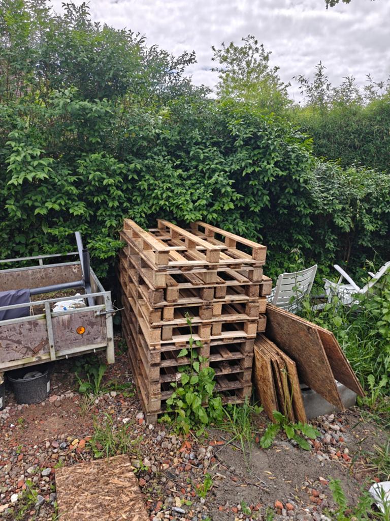 Gratis paletten, Tuin en Terras, Brandhout, Ophalen