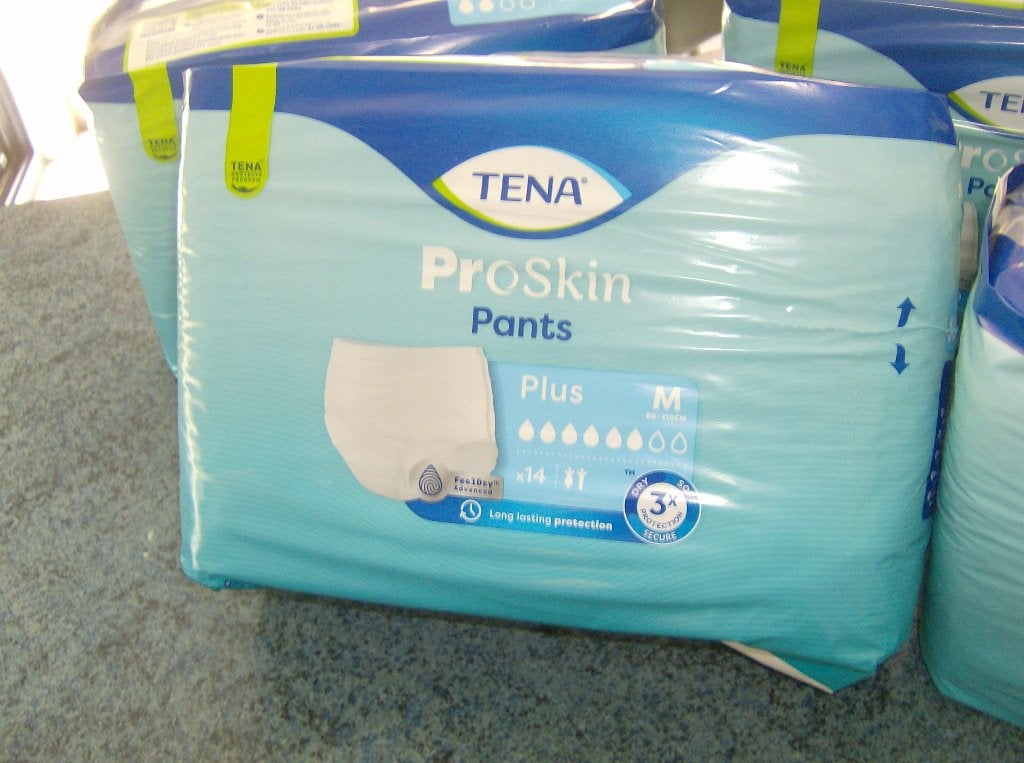 1 pak -TENA ProSkin Pants Plus - Medium - 14 stuks, Ophalen
