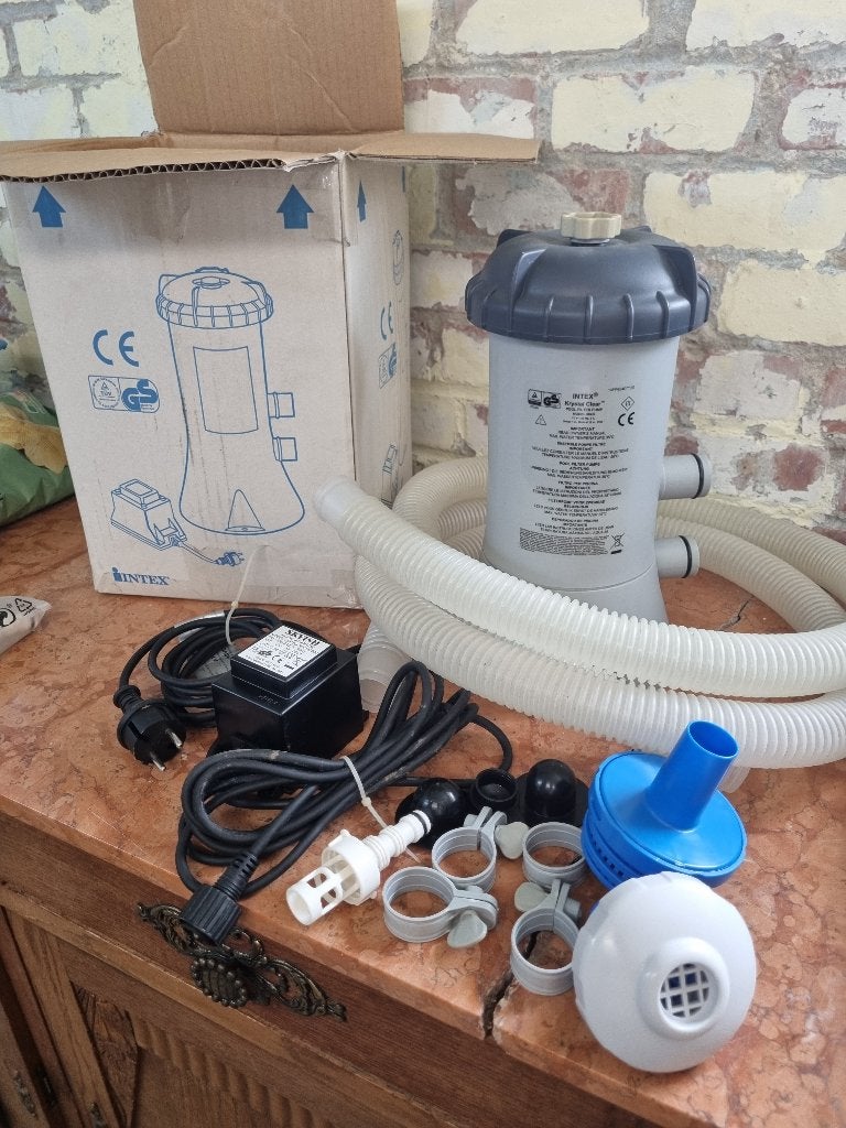 Intex Krystal Clear Model 604GS Zwembad Filterpomp, Ophalen, Nieuw, Filter