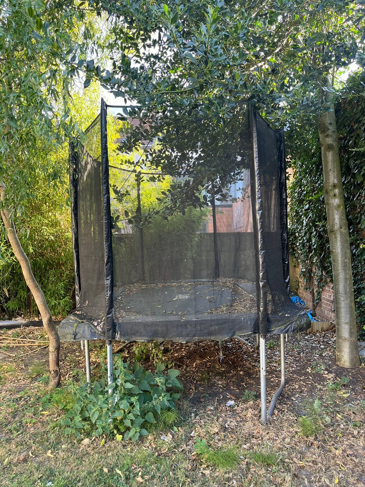 Gratis ttrampoline, Ophalen, Gebruikt