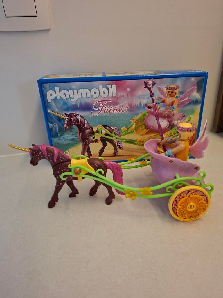 Playmobil 9136 Elfenkoets, Kinderen en Baby's, Speelgoed | Playmobil, Ophalen, Zo goed als nieuw, Complete set