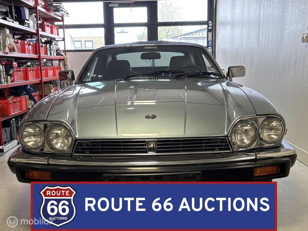 Jaguar XJS Cabriolet | 1990 | Route 66 Auctions, Zwart, Bedrijf, Handgeschakeld, Overige carrosserie