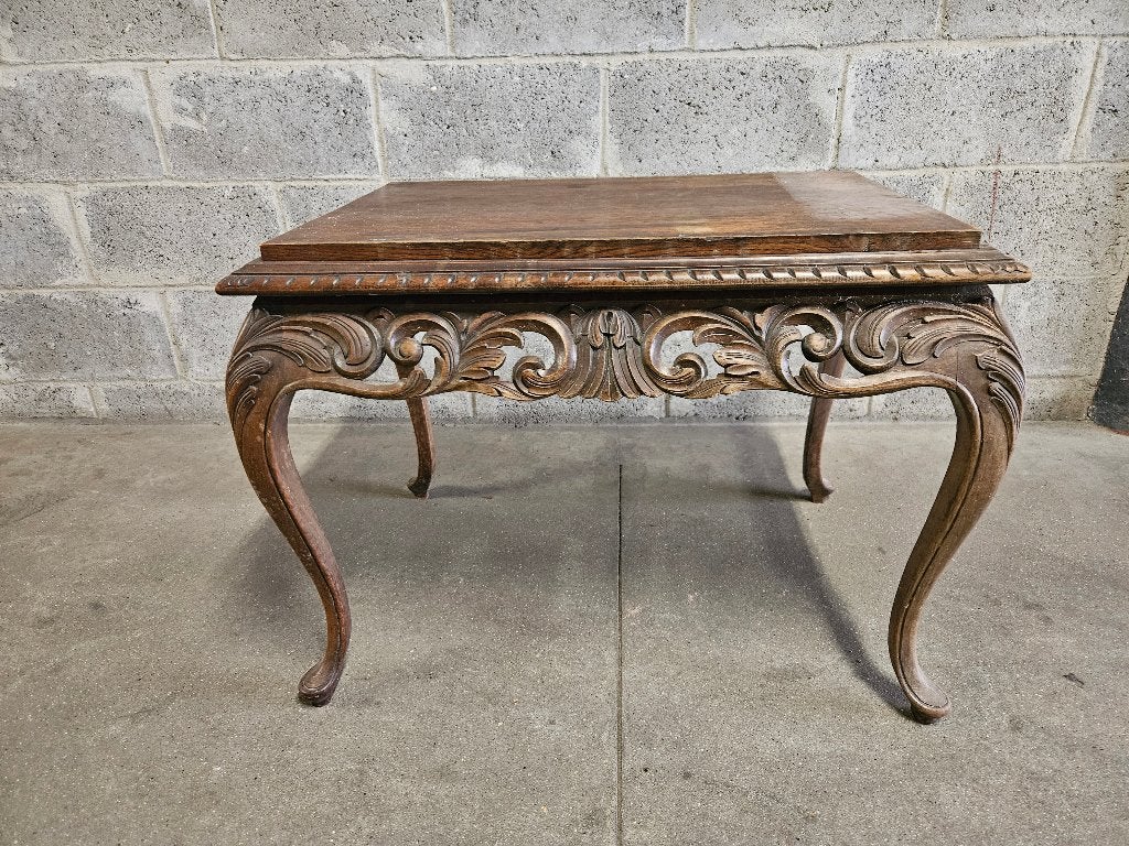 Table basse ancienne en bois (baroque), Enlèvement
