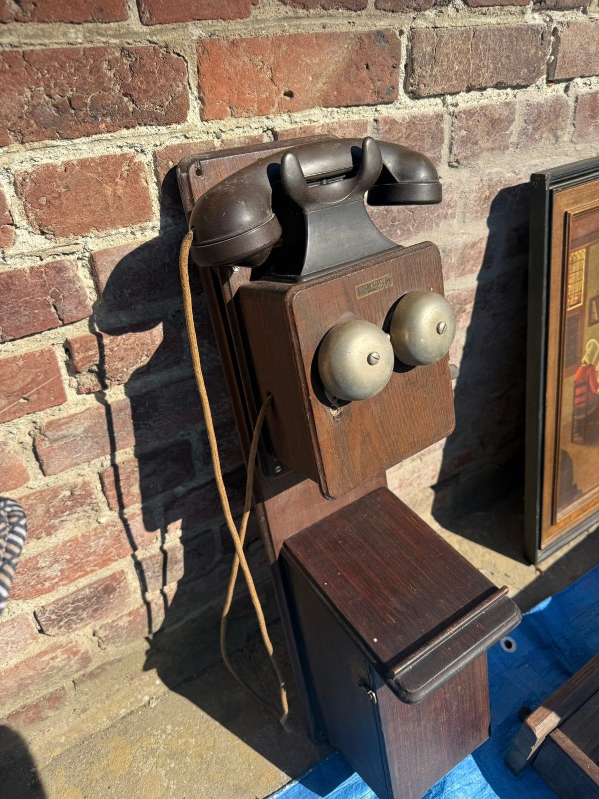 Téléphone bell  annee 1900, Télécoms, Enlèvement