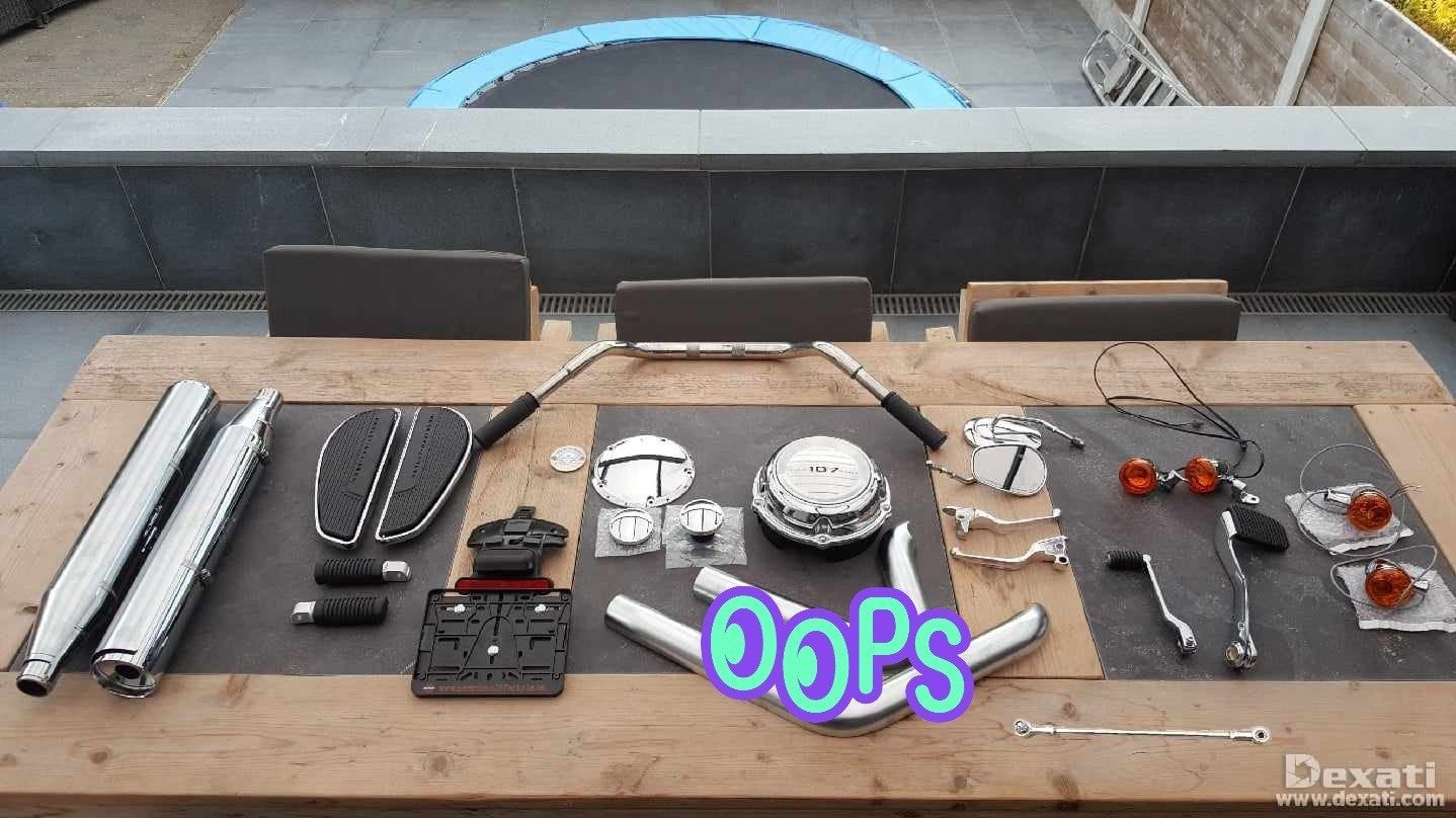FATBOY 2018  ORIGINELE STUKKEN, Enlèvement ou Envoi