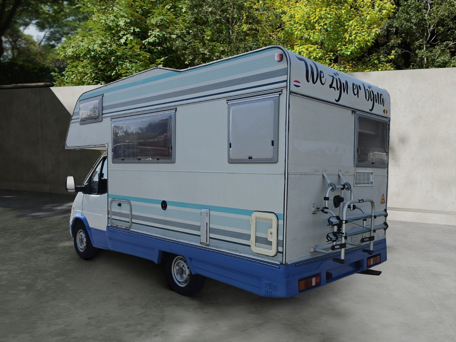 Ford Transit 2.5D Camper 1996 Oldtimer 160dkm Compleet, Chemisch toilet, Standaard zit, Alkoof, Ringverwarming