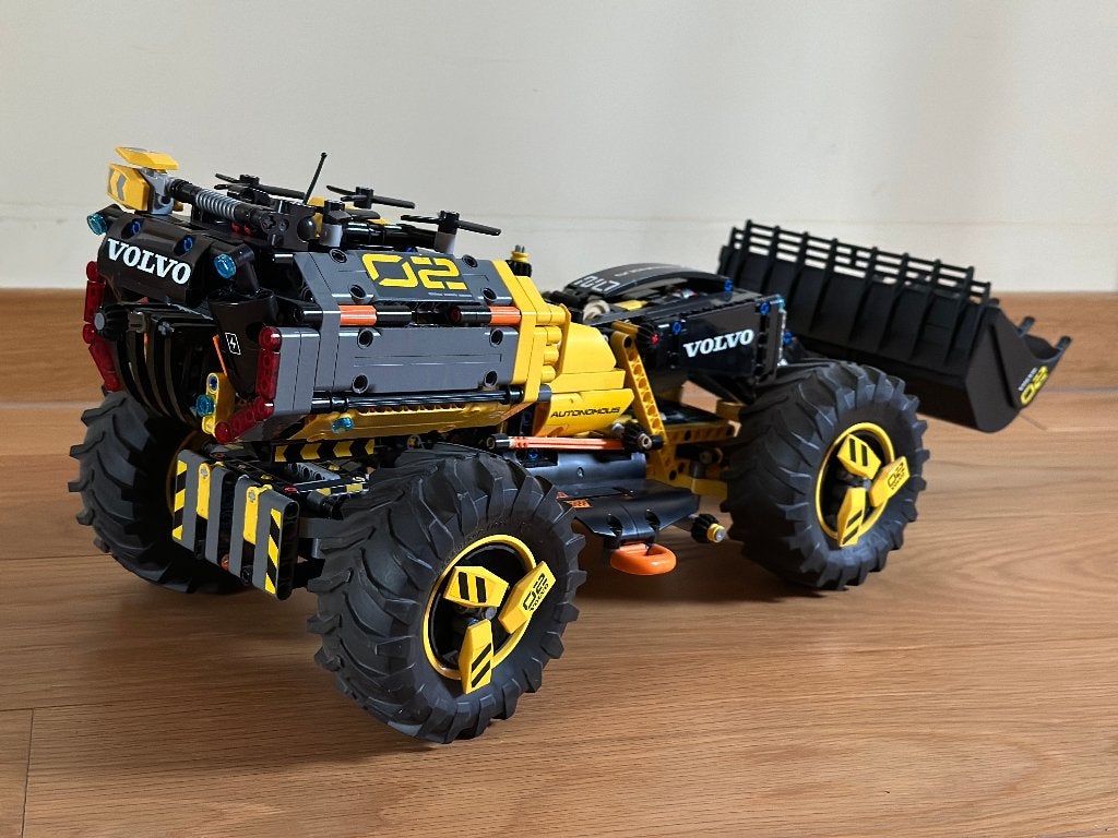 Lego Technic 42081 Volvo Concept wiellader ZEUX, Inclusief instructies, Gebruikt, Lego, Ophalen of Verzenden
