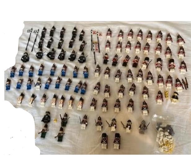 LEGO Pirates Imperials Bluecoats redcoats Napoleon Figuren, Lego, Nieuw, Minifiguur, Inclusief accessoires