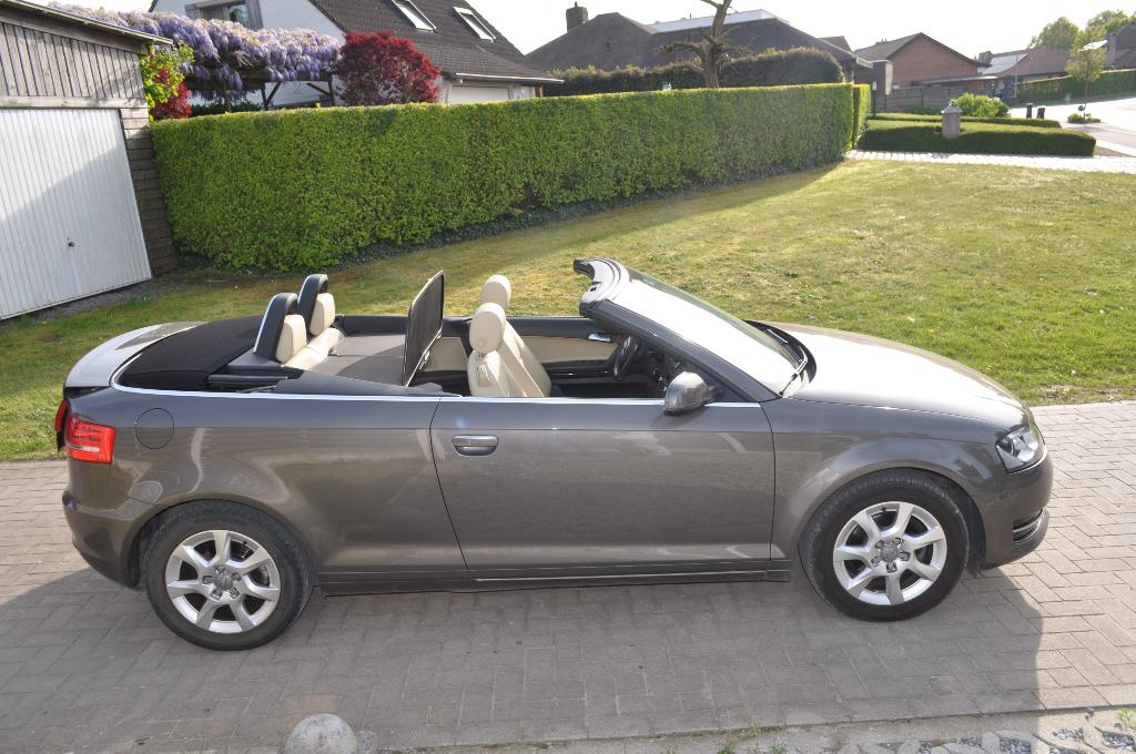 Audi A3 Cabrio TFSI 1.2L in zeer goede staat, Euro 5, Achat, Beige, Cabriolet