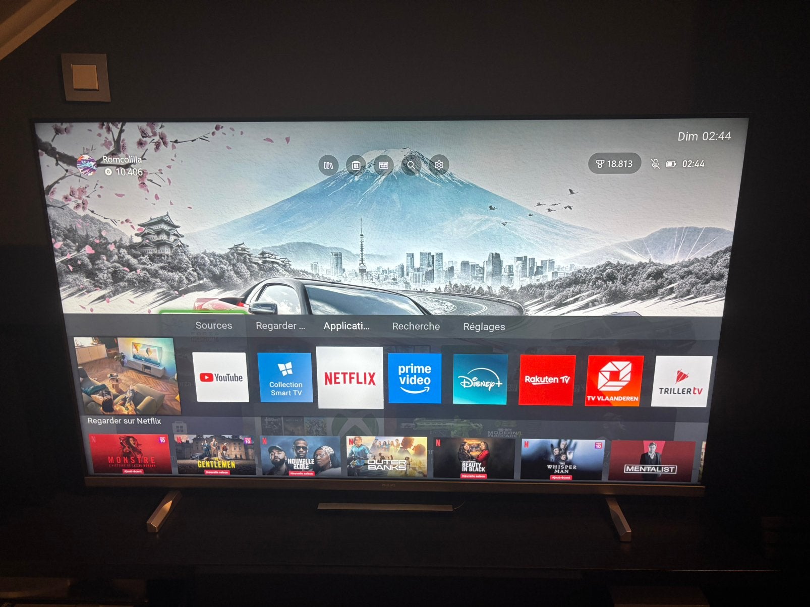 Smart TV 4K Philips 50 pouces état impeccable, TV, Hi-fi & Vidéo, Philips, LED, Enlèvement ou Envoi, 50 Hz
